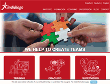 Tablet Screenshot of indialogo.es